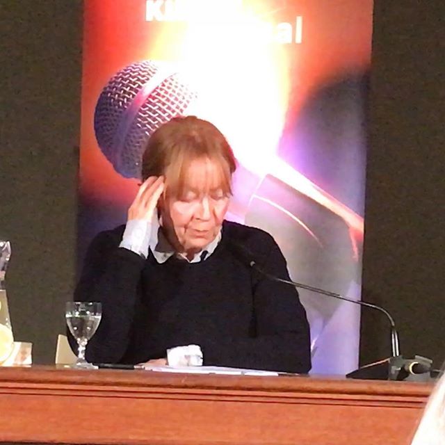 Jutta Hoffmann liest Brigitte Reimann #juttahoffmann #grandedame #brigittereimann #bookstagram #dernordenliest2018 #ndrkulturjournal #heinekomm