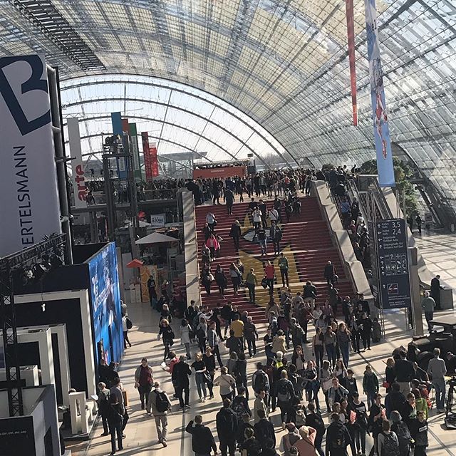 Wie immer: Leipzig. Sonne. Glashaus. #heinekomm #lbm2019